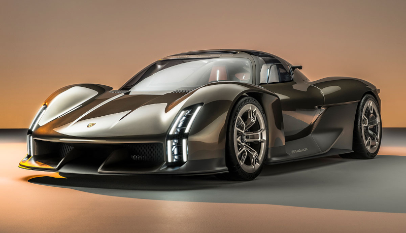 Mission X: Porsche präsentiert Konzeptstudie für vollelektrisches Hypercar 