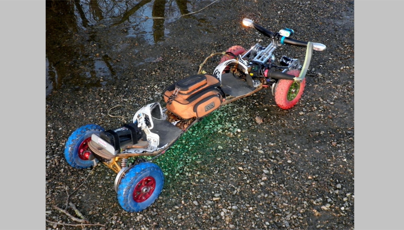 Bal-e-Board: Erstes e-Board mit hydraulischer Scheibenbremse